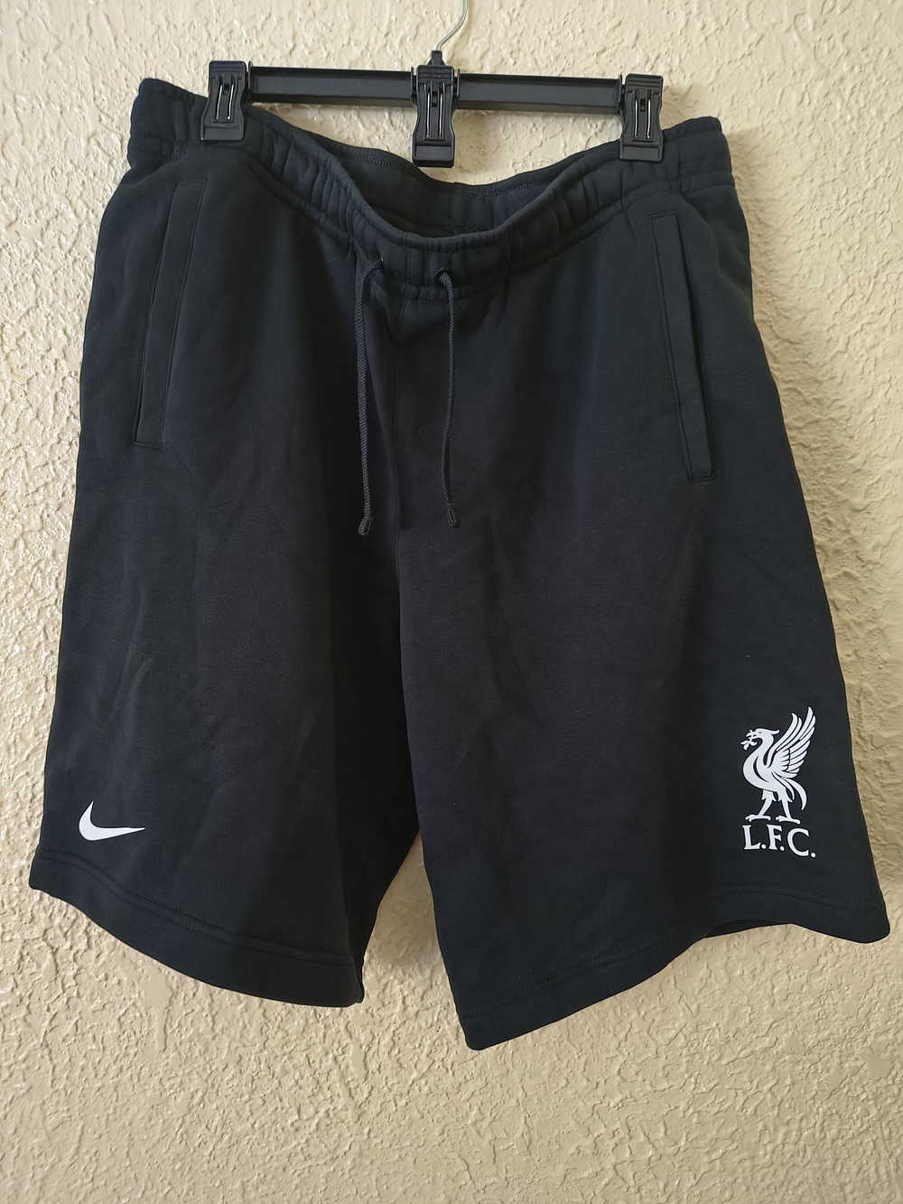 Nike Black Liverpool FC Men's Athletic Shorts